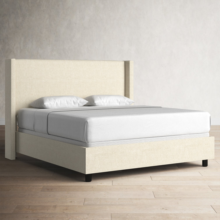 Benson Upholstered Low Profile Standard Bed & Reviews Birch Lane